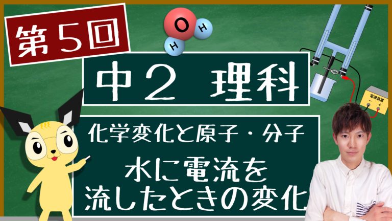 化学変化と原子 分子 中２ エデュサイ