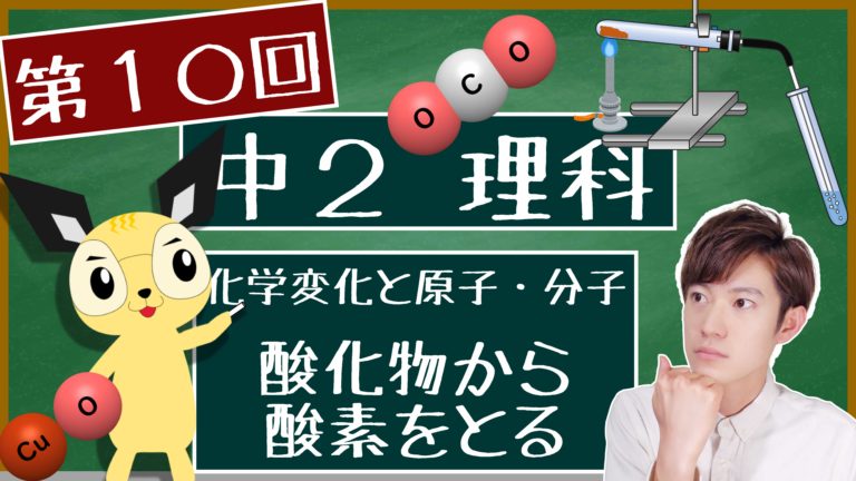 化学変化と原子 分子 中２ エデュサイ